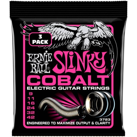 Струны для электрогитары Ernie Ball 3723 Super Slinky Cobalt