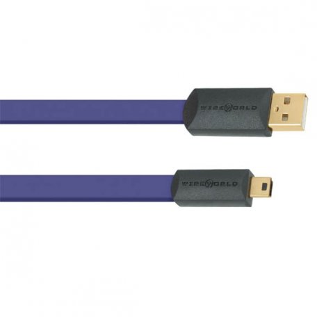 USB кабель Wire World Ultraviolet 7 USB 2.0 A-miniB 1.0m