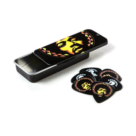 Медиаторы Dunlop JHPT16H Jimi Hendrix Aura Mandala Pick Tin (6 шт)