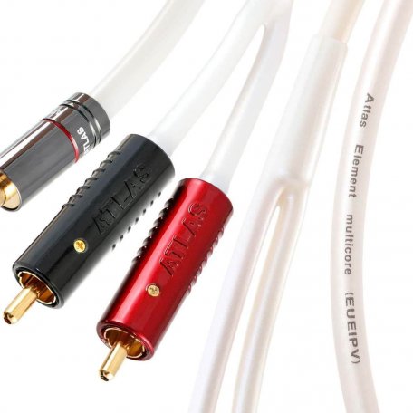 Межкомпонентный кабель Atlas Element Metik 3.5 - Achromatic RCA 1:2 - 1.50m