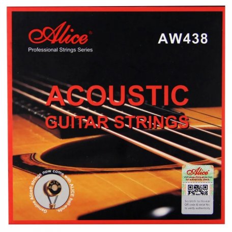 Струны для акустической гитары Alice AW438-M