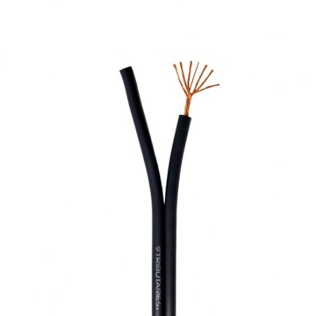 Акустический кабель Tributaries SP4 (SP414UL-BK02S) HC-OFC, 2-14AWG, двужильный, черный, 200ft. 60m. spl