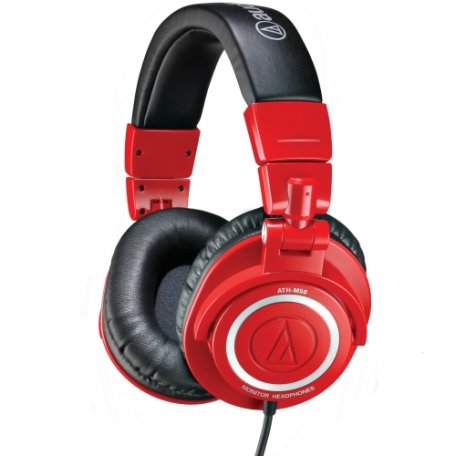 Наушники Audio Technica ATH-M50 red