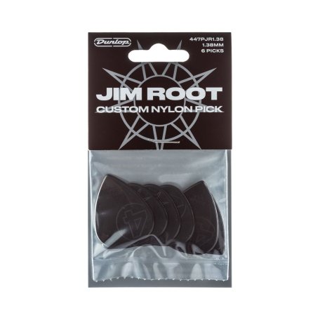 Медиаторы Dunlop 447PJR138 Jim Root Nylon (6 шт)