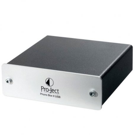 Фонокорректор Pro-Ject PHONO BOX II USB silver