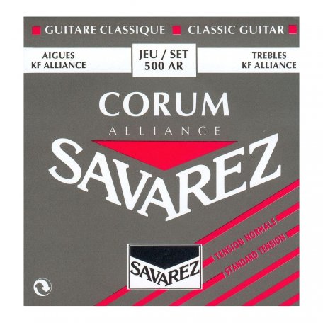 Струны для гитары Savarez 500AR  Corum Alliance Red