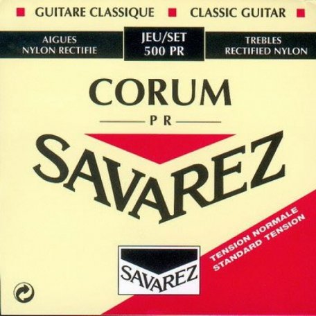 Струны для гитары Savarez 500PR  Corum Traditional Red