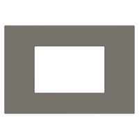 Ekinex Прямоугольная плата Fenix NTM, EK-DRG-FGL,  серия DEEP,  окно 68х45,  цвет - Серый Лондон