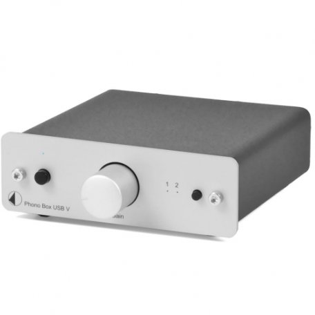 Фонокорректор Pro-Ject Phono Box II USB V (MM/MC) silver