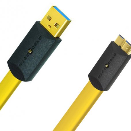 Кабель Wire World Chroma 8 USB 3.0 A-Micro B Flat Cable 0.6m (C3AM0.6M-8)
