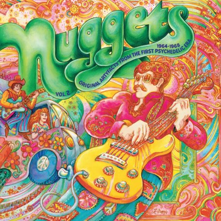 Виниловая пластинка Nuggets: Original Artyfacts From The First Psychedelic Era (1965-1968) Vol.2 (Limited Blue, Purple & Green Splatter Vinyl 2LP)
