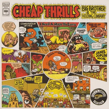 Виниловая пластинка JOPLIN JANIS - BIG BROTHER & THE HOLDING COMPANY - CHEAP THRILLS (LP)