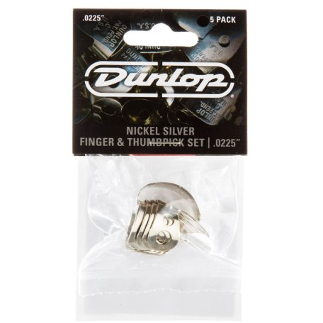 Когти Dunlop 33P0225 Nickel Silver Fingerpick (5 шт)