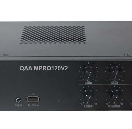 Микшер-усилитель Qtex QAA MPRO120V2