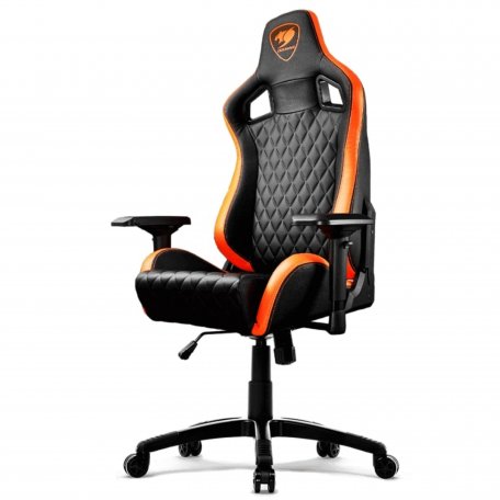 Кресло компьютерное игровое Cougar ARMOR S Black-Orange