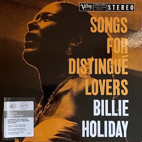Виниловая пластинка Holiday, Billie - Songs For Distingue Lovers (Acoustic Sound) (180 Gram Black Vinyl LP)