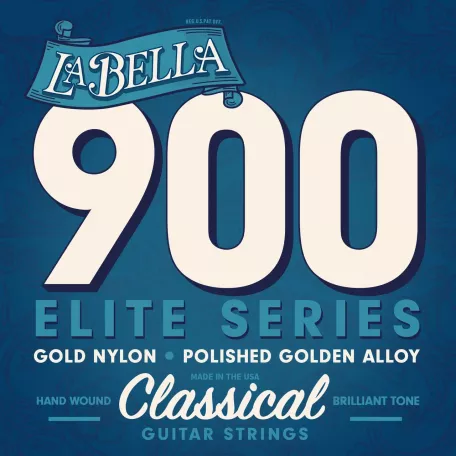 Струны для классической гитары La Bella 900 Golden Superior