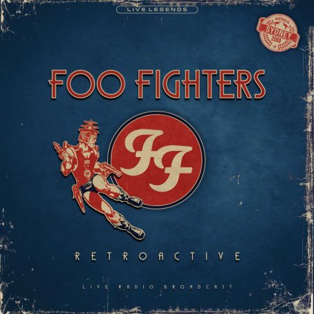 Виниловая пластинка Foo Fighters - Retroactive (Transparent Blue Vinyl)