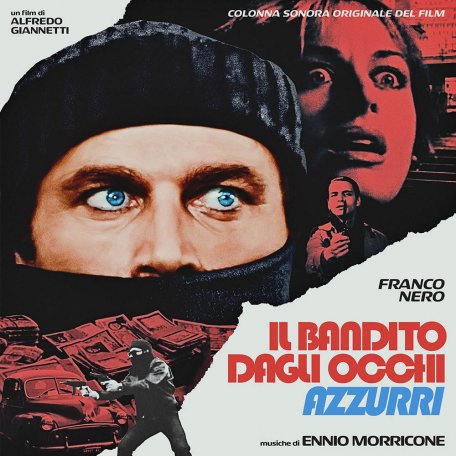 Виниловая пластинка Ennio Morricone - Il Bandito Dagli Occhi Azzurri “The Blue-Eyed Bandit” (Transparent Blue)