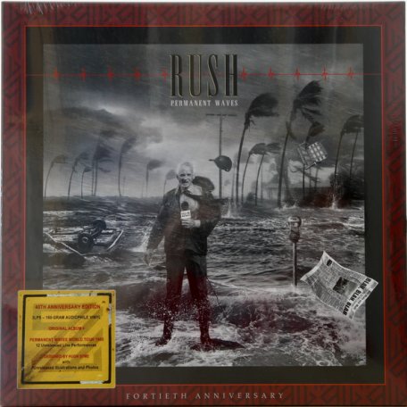 Виниловая пластинка Rush — PERMANENT WAVES (40TH ANNIVERSARY DELUXE ED.) (3LP)