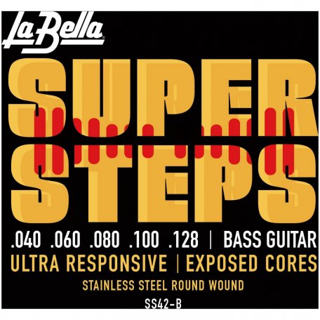 Струны для бас-гитары La Bella SS42