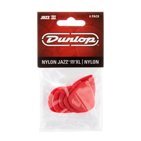 Медиаторы Dunlop 47PXLN Nylon Jazz III XL (6 шт)