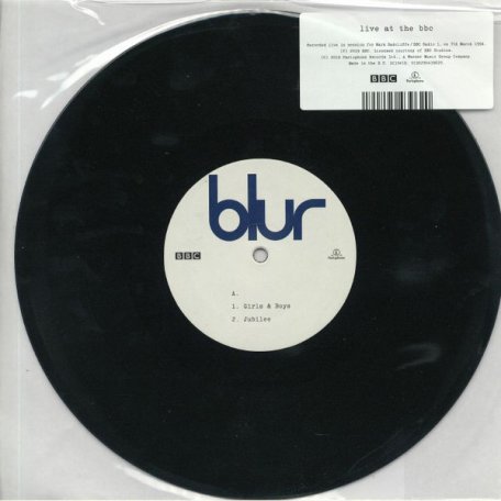 Виниловая пластинка PLG BLUR, LIVE AT THE BBC (Black 10 Vinyl/4 Tracks)