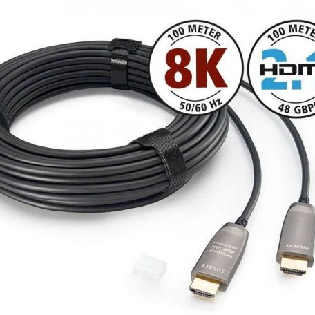 HDMI-кабель Eagle Cable Profi HDMI 2.1 LWL, 5.0m #313245005