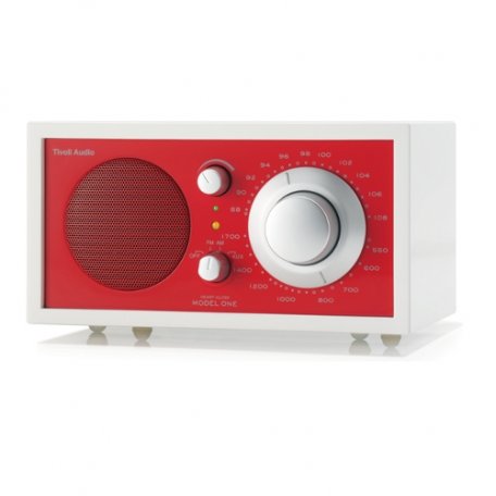 Радиоприемник Tivoli Audio Model One frost white/ember red (M1FWER)