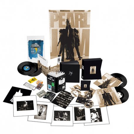 Виниловая пластинка Pearl Jam TEN(COLLECTORS EDITION) (4LP+2CD+DVD+Cassette+Book+Photo Cards)