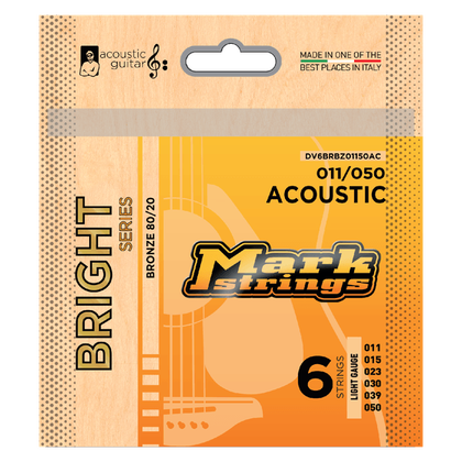 Струны для гитары Mark Bass Bright Series DV6BRBZ01150AC