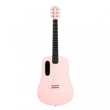 Трансакустическая гитара LAVA Music Blue Lava Touch Coral Pink/Lavander (AirFlow Bag в комплекте)