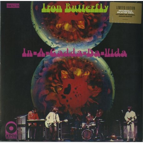 Виниловая пластинка Iron Butterfly IN-A-GADDA-DA-VIDA (Start Your Ear Off Right/Psychedelic Coloured Vinyl)