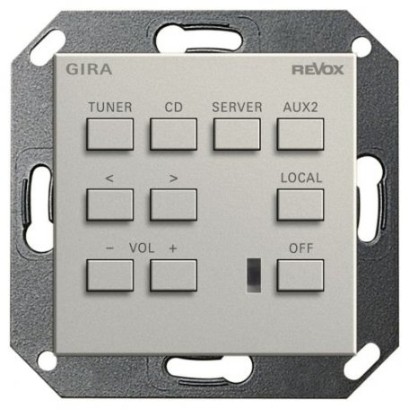 Настенная панель управления Revox M218 GIRA System 55 (под алюминий)