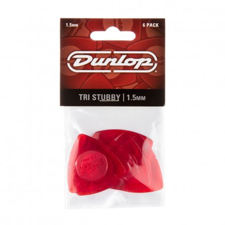 Медиаторы Dunlop 473P150 Stubby Triangle (6 шт)