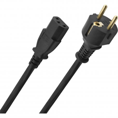 Сетевой кабель Oehlbach PERFORMANCE Powercord C13 1.5m black (D1C17040)