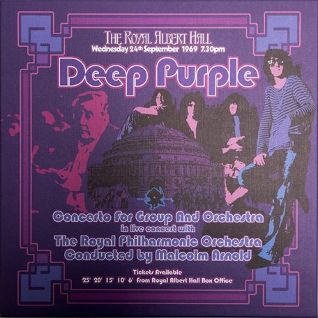 Виниловая пластинка Deep Purple CONCERTO FOR GROUP AND ORCHESTRA (Box set/180 Gram)
