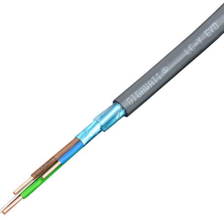 Инсталляционный сетевой кабель Gigawatt LC-Y EVO 3X4
