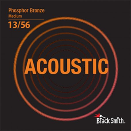 Струны для акустической гитары BlackSmith Phosphor Bronze Medium 13/56