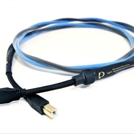 Кабель цифровой USB Purist Audio Design USB Diamond 30th Anniversary Cable 1.0m (A/B)