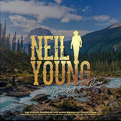 Виниловая пластинка YOUNG NEIL - DOWN BY THE RIVER - COW PALACE THEATER 1986 (BLUE VINYL) (LP)