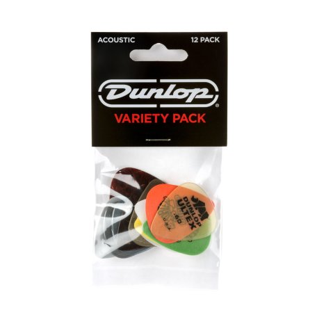 Медиаторы Dunlop PVP112 Variety Acoustic (12 шт)
