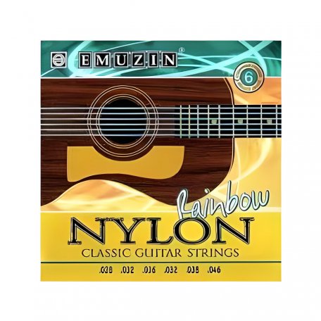 Струны для классической гитары Emuzin 6С374 Nylon 1-3