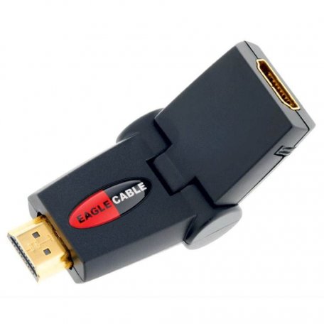 Адаптер угловой Eagle Cable DELUXE HDMI Winkeladapter male-female, 30813730