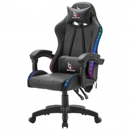 Кресло компьютерное игровое GameLab TETRA RGB Black