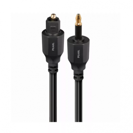 Цифровой оптический кабель AudioQuest Optical Pearl Toslink/Mini, 12.0 м
