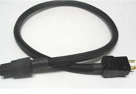 Кабель сетевой Straight Wire Black Thunder 1m (shuko male - IEC 20 amp female)