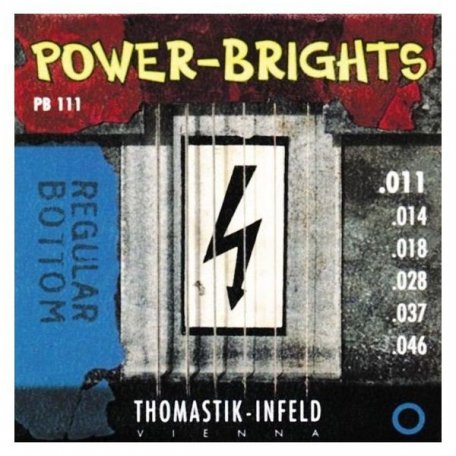 Струны для гитары Thomastik PB111 Power-brights