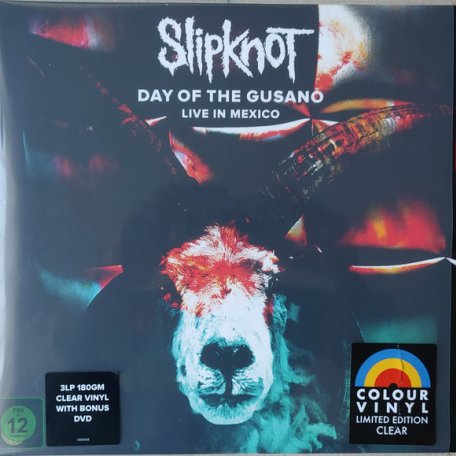 Виниловая пластинка Slipknot — DAY OF THE GUSANO (LIMITED ED.,COLOURED VINYL) (3LP+DVD)