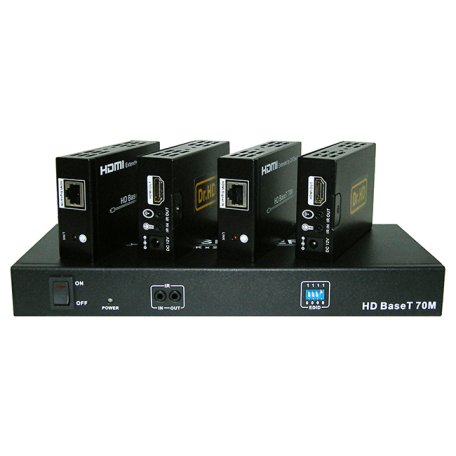 HDMI делитель 1x4 с удлинением по UTP / Dr.HD SP 144 BT 70